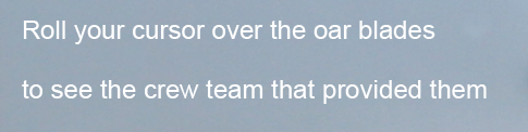 Roll your cursor over the paddles to see the crew that provided them.