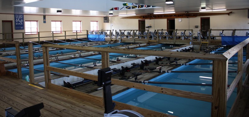 Image-PIRC's four rowing tanks